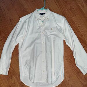 Polo by Ralph Lauren White Button Down Shirt for Kids